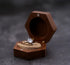 Hex Custom Wooden Ring Box