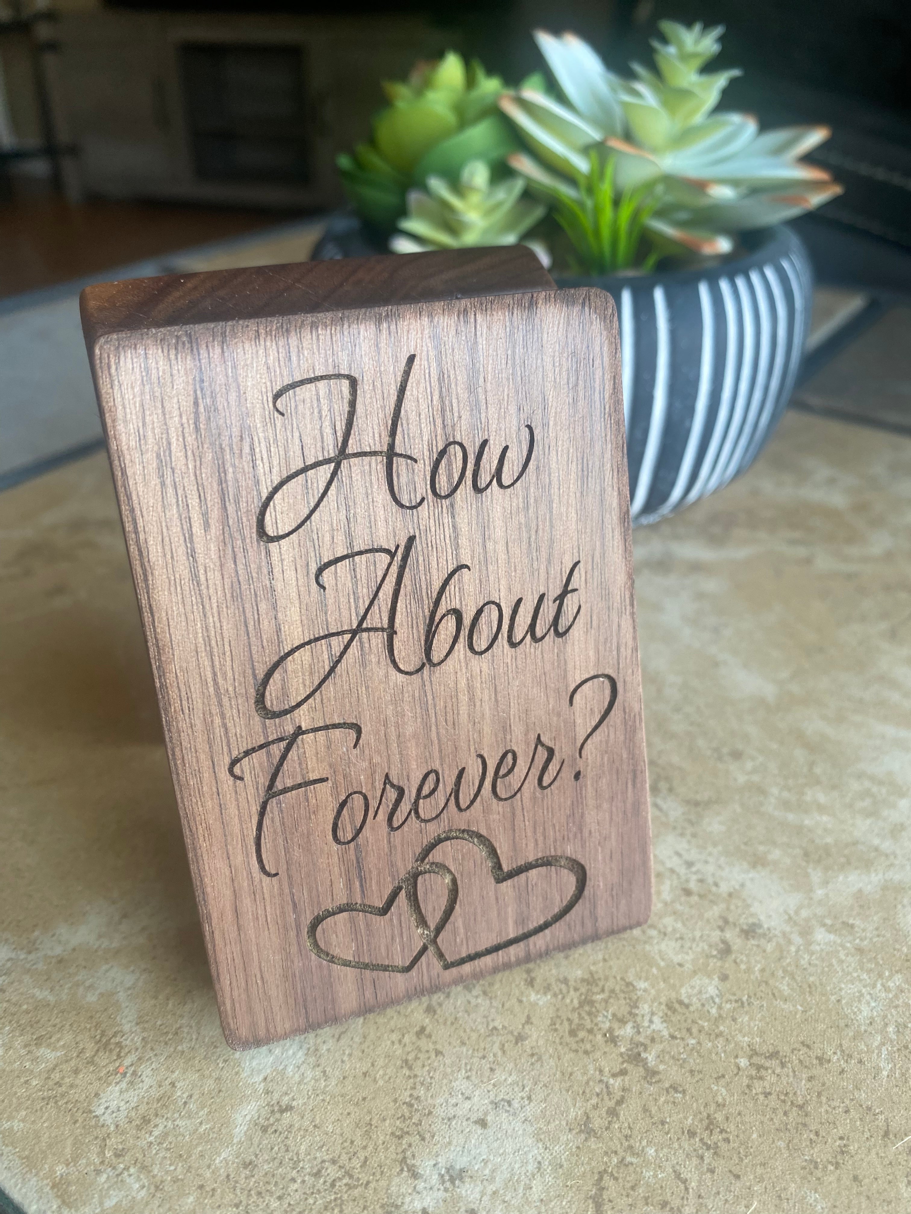 Custom Propose Ring Box