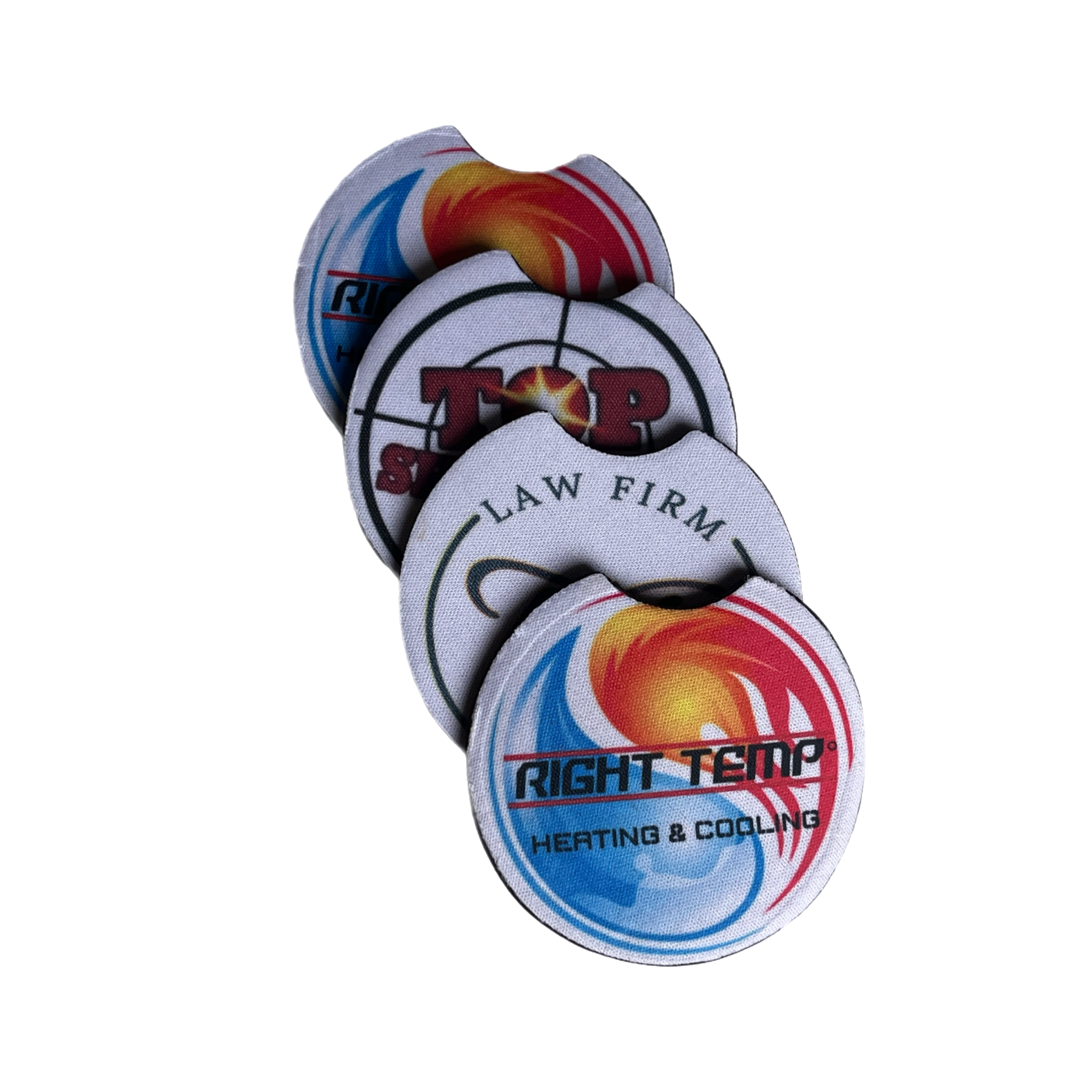 5 Pack Custom Car Coasters