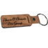 Wooden Custom Keychain