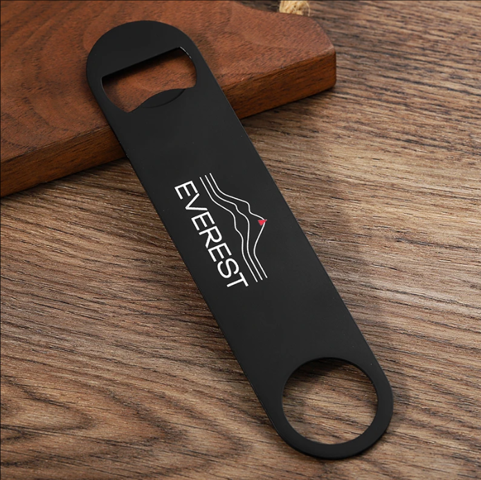 Custom Logo Stainless Steel Flat Bottle Opener