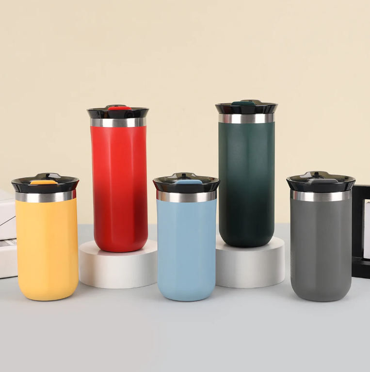 12oz  Office Coffee Cup Sports Water Tumbler