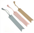5 Piece Leather Tassel Bookmark With Custom Logo's