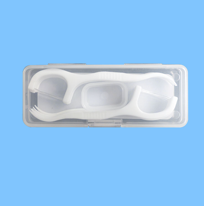 Custom Logo Easy Glide Teeth Flosser  Box Pack & Toothpicks