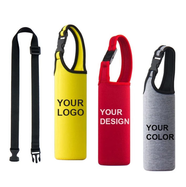 Water Bottle Carrier with Buckle