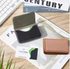 Leather Gift Name Card Holder Case