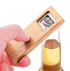 Custom Logo Square Natural Wooden Bottle Opener