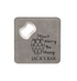 Leather Custom  Engraved Logo Coaster &Bottle Opener