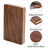 Natural Custom Engraved Wood Business Card Holder