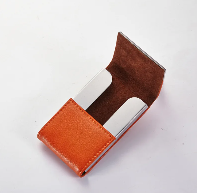 Custom Logo leather card holder
