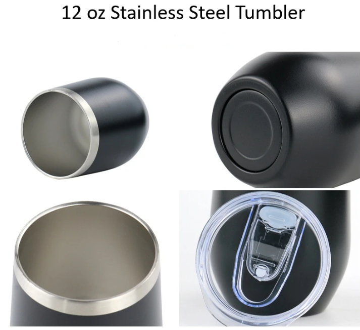 Powder Coated 10oz Lowball Stainless Steel Tumbler