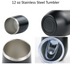 Powder Coated 10oz Lowball Stainless Steel Tumbler