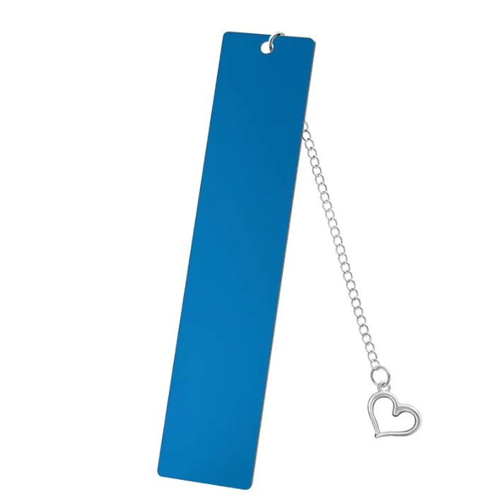 5 Pack Stainless Steel Bookmark With Custom Logo