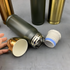 Custom Logo Bullet Shape Tumbler Stainless Steel Metal