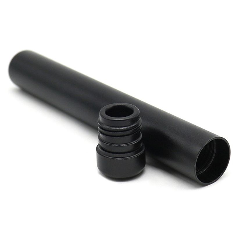 Metal Custom Logo  Waterproof Storage Tube