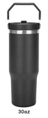 Custom Logo 30 oz Tumbler with Handle and Straw