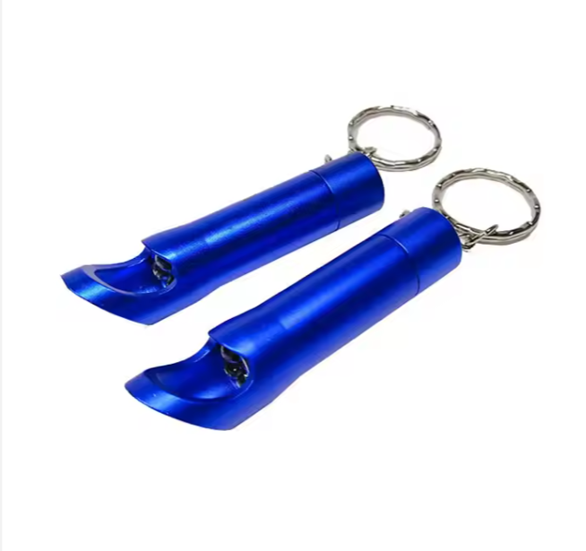 Clip 3 LED Bottle Opener Flashlight Keychain