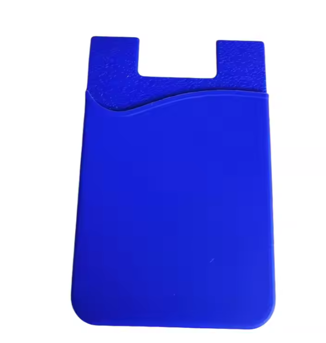 Custom Logo  Phone Wallet Silicone Phone Card Holder