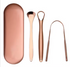 Custom Logo Stainless Steel Tongue Scrappers Kit
