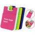 Custom Logo  Phone Wallet Silicone Phone Card Holder