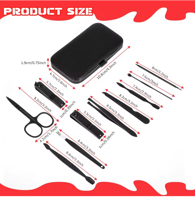 Stainless Steel Nail Clipper Set  with Custom Logo