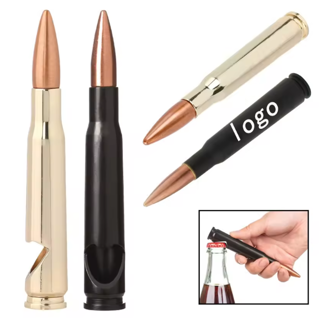 50 Caliber Logo Bottle Opener